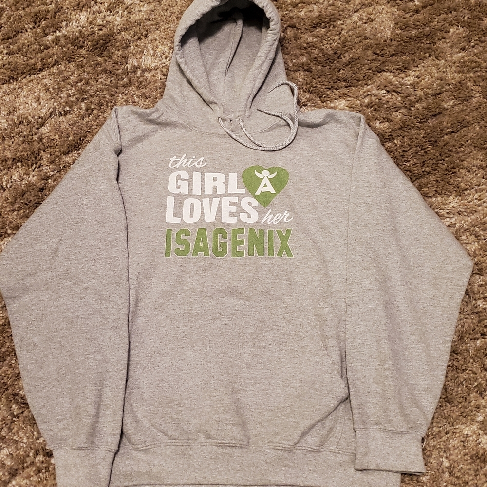 "This Girl Loves Her Isagenix" hoodie